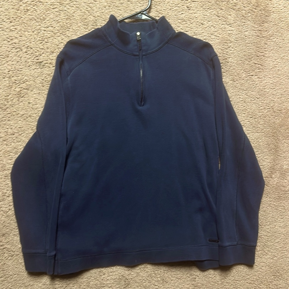 Calvin Klein Quarter Zip Fleece Mens Size Medium